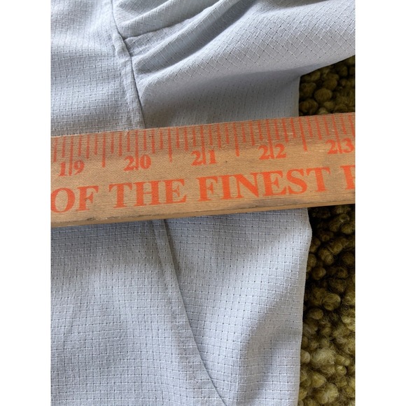 Lululemon Mens New Venture Long Sleeve Shirt Light Gray Ripstop Button Down L - Picture 4 of 8